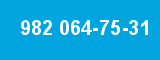 982 064-75-31 982 064-75-31